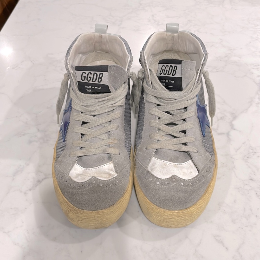 Golden Goose mid star womens sneakers